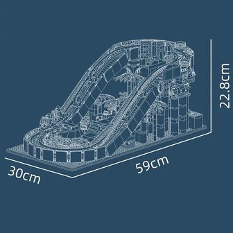 Mould King 11021 Water Slide