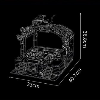 Mould King 11018 Bots Boats