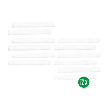 SES Creative - 00200 - Krijt wit 12 stuks - stofvrij - makkelijk uitwasbaar - schoolkrijt