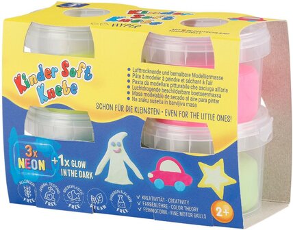 Feuchtmann 628 0588 - Kinderzachte klei Hyper 4x80 gram