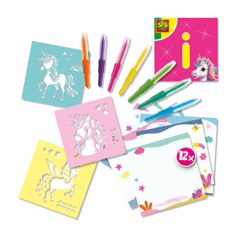  SES Creative - 14725 - Unicorn - Blow airbrush pens