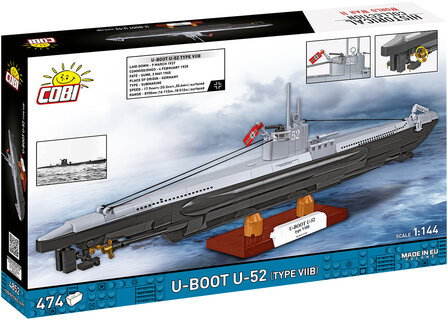 COBI 4852 U-Boat U52 VIIB
