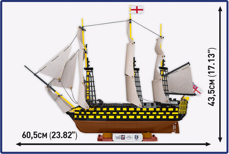 COBI 20096 HMS Victory Napoleon War
