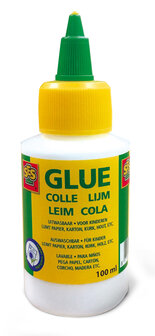  SES Creative - 00272 - Lijm 100ml &ndash; uitwasbaar &ndash; hobbylijm &ndash; knutsellijm - veelzijdig