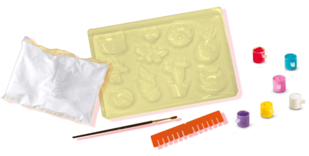 SES Creative - 01133 - Gieten en schilderen - Vrolijke figuren