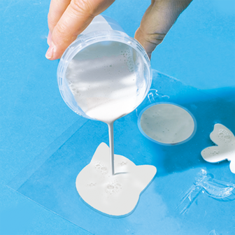 SES Creative - 01133 - Gieten en schilderen - Vrolijke figuren