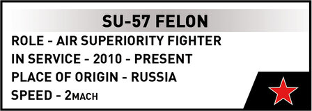 COBI 5909 Sukhoi SU-57 Felon