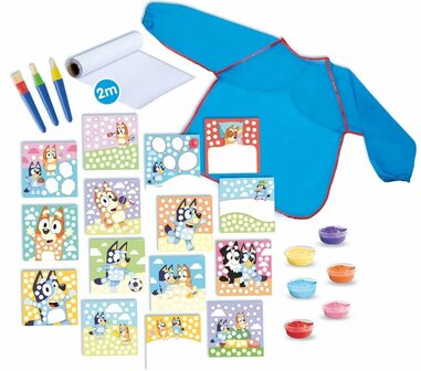SES Creative - 14092 &ndash; Bluey &ndash; Vingerverf Creaties Mega set