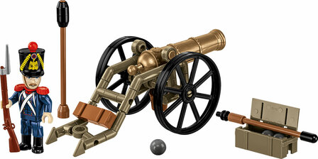 COBI 20093 Artilleryman &amp; Cannon Napoleon War