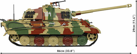 COBI 2808 PZKPFW VI B Tiger II