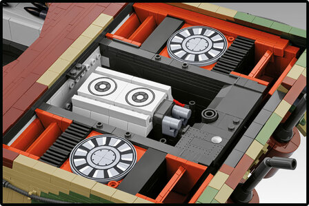 COBI 2808 PZKPFW VI B Tiger II