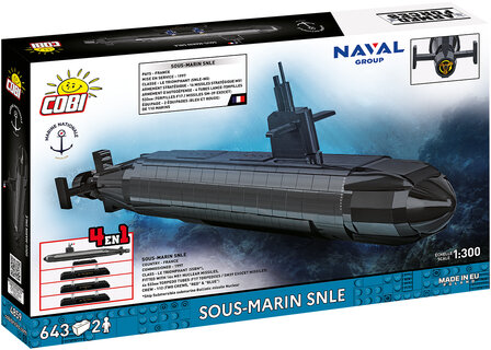 COBI 4859 Sous Marin SNLE