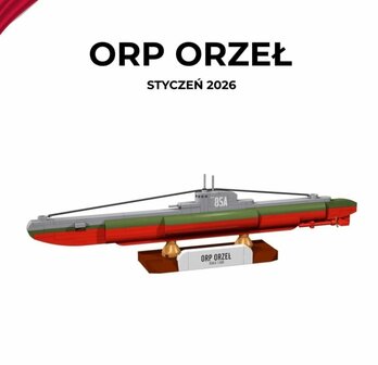 COBI 4855 Poolse Onderzee&euml;r ORP ORZEL