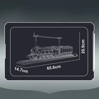 Mould King 12044 Flying Scotsman