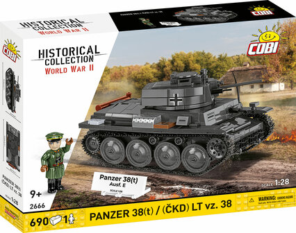 COBI 2666 Panzer 38(T)/(CKD) LT VZ