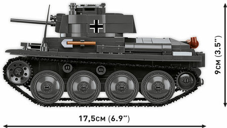 COBI 2666 Panzer 38(T)/(CKD) LT VZ