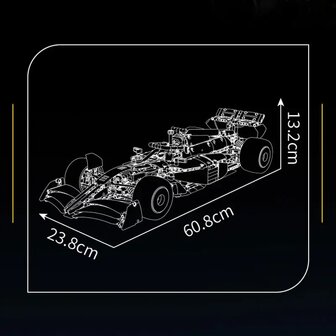 Mould King 13208 MCL F1 Racecar