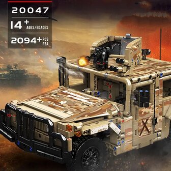 Mould King 20047 Humvee Tracked