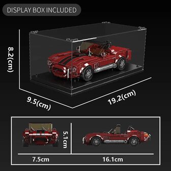 Mould King 27111 Shelby Cobra