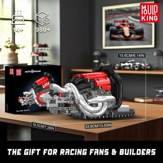 Mould King 10188 STR13 F1 Engine
