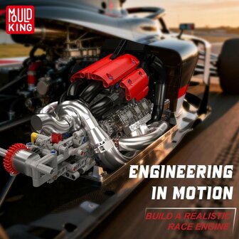 Mould King 10188 STR13 F1 Engine