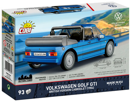 COBI 24661 VW GOLF GTI Cabrio