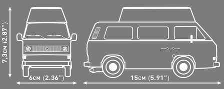 COBI 24638 VW T3 Camper Van