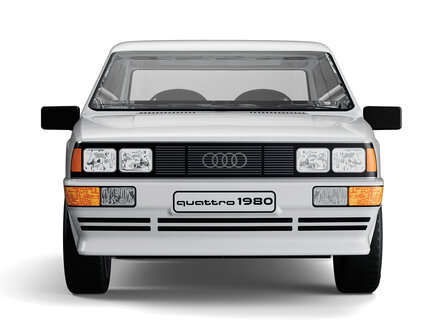 COBI 24665 Audi Quattro White