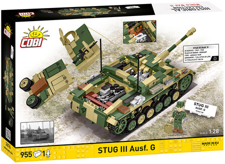COBI 2676 STUG III Ausf952 KL.