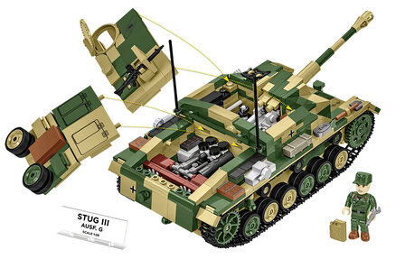COBI 2676 STUG III Ausf952 KL.