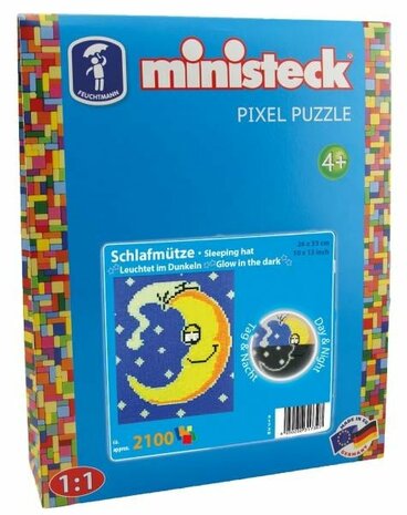 Feuchtmann - ministeck &quot;Glow in the dark&quot; - Slaapkop