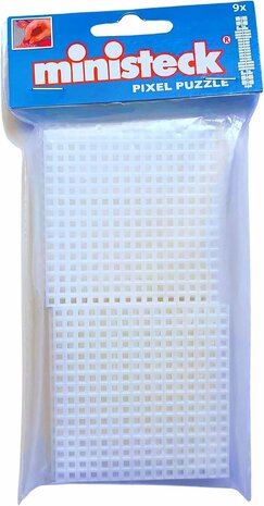 Feuchtmann - Ministeck grondplaten 6,7 x 6,7 cm, 10 stuks