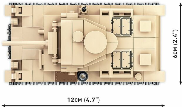 Cobi WW2 2712 - Panzer III Ausf J