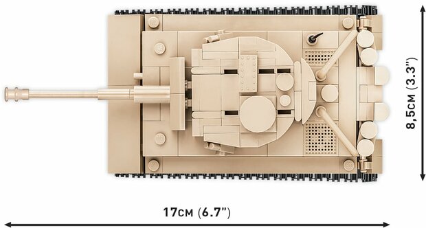 Cobi WW2 2710 - Panzer VI Tiger 131