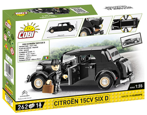 COBI  WW2 2267 - Citroën 15CV Six D