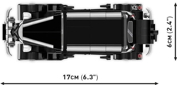 COBI  WW2 2267 - Citroën 15CV Six D