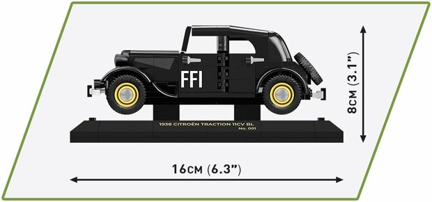 COBI  WW2 2265 - Citroën Traction 11CV BL
