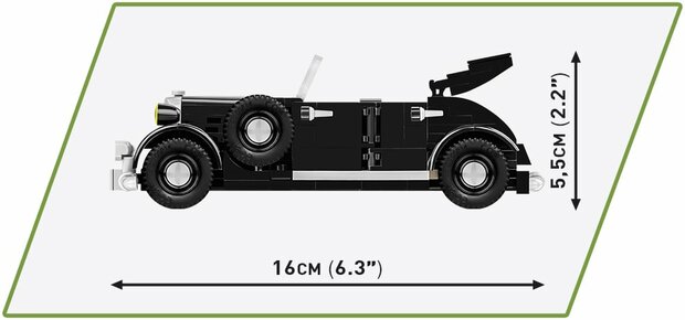 COBI  WW2 2261 De Gaulle's Horch830BL
