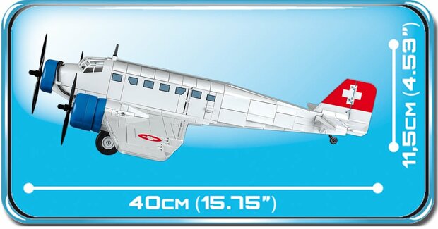 COBI  WW2 5711- Junkers JU-52/3M G4E