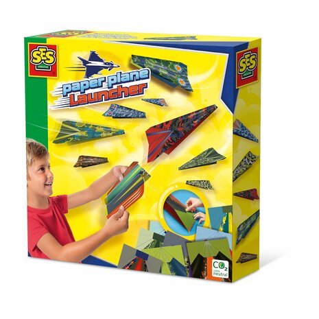 SES Paper plane launcher