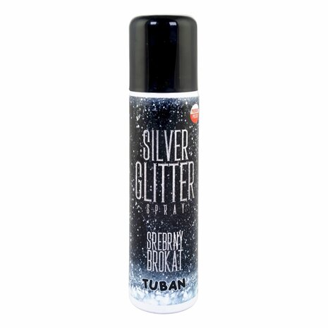 Tuban - Glitterspray &ndash; 150ml - zilver