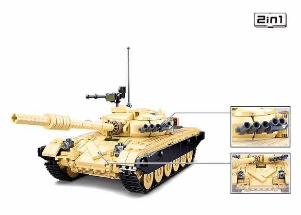 Sluban T-72B3 gevechtstank  2in1