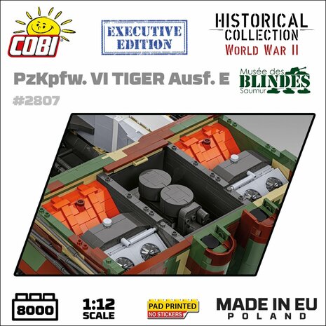 COBI 2807 PzKpfw. VI Tiger Ausf. E