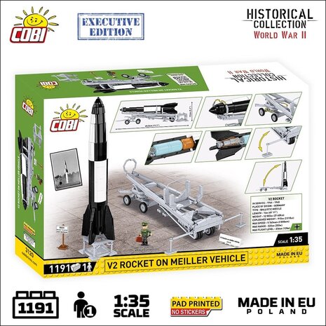 COBI 3120 V2 Raket met mobiele lanceerinstallatie