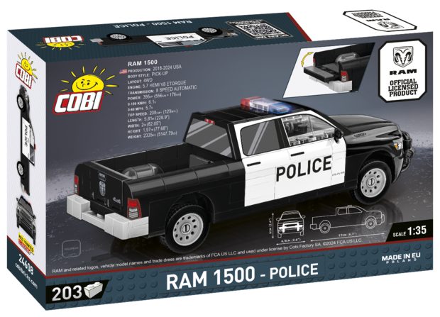 COBI 24608 RAM 1500 Police