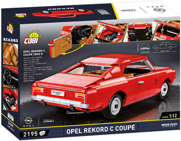 COBI 24345 - Opel Rekord C  Coupe
