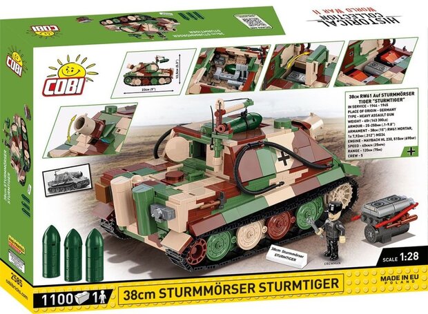 COBI 2585 38cm Sturmmörser "Sturmtiger"
