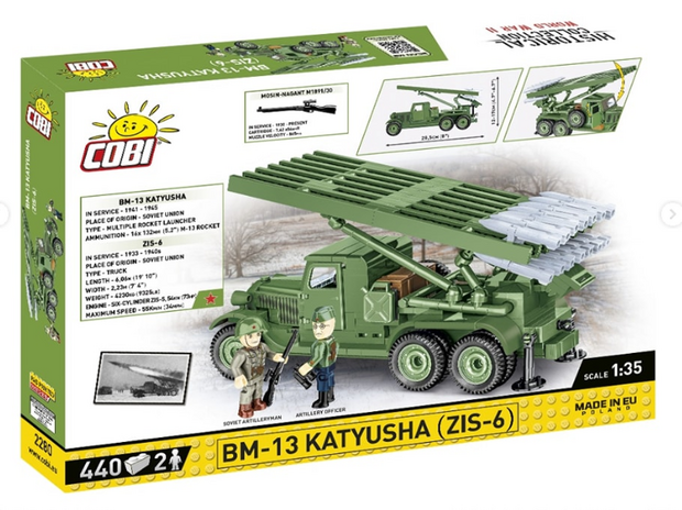 COBI 2280 BM-13 Katyusha (ZIS-6)