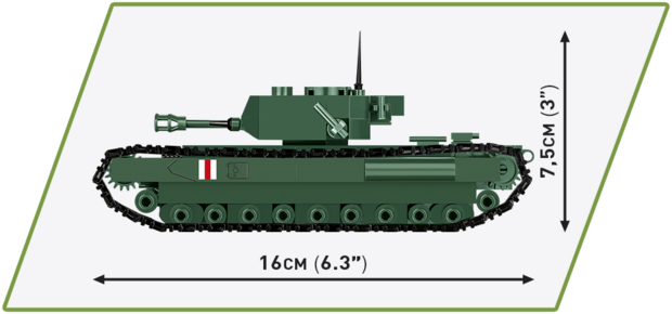 Cobi WW2 2717 - Churchill MK.IV