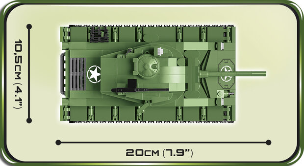 COBI  2543 - M24 Chaffee